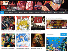 Tablet Screenshot of anzanime.net